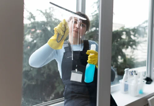 Nettoyage de vitres intérieures et extérieures à Chuzelles